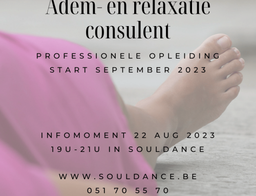 Professionele opleiding – Adem & relaxatie consulent  (2 jaar) – start september ’23